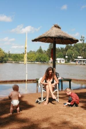 Sonne und Wasser und Schatten